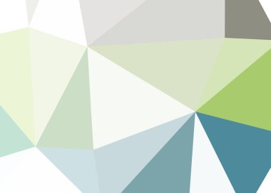 Dışbükey geometrik şekilli soyut renk arkaplanı, üçgen ve çokgen desenli illüstrasyon