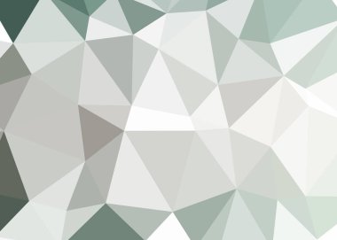 Dışbükey geometrik şekilli soyut renk arkaplanı, üçgen ve çokgen desenli illüstrasyon