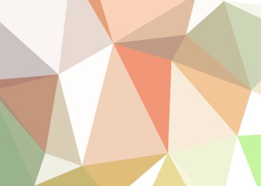 Dışbükey geometrik şekilli soyut renk arkaplanı, üçgen ve çokgen desenli illüstrasyon