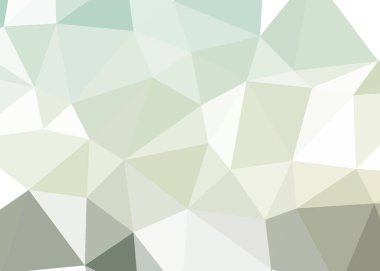 Dışbükey geometrik şekilli soyut renk arkaplanı, üçgen ve çokgen desenli illüstrasyon