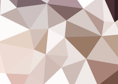 Dışbükey geometrik şekilli soyut renk arkaplanı, üçgen ve çokgen desenli illüstrasyon