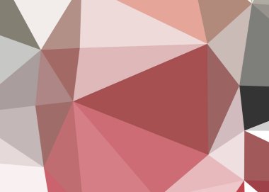 Dışbükey geometrik şekilli soyut renk arkaplanı, üçgen ve çokgen desenli illüstrasyon