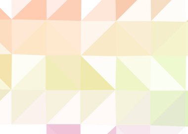 Dışbükey geometrik şekilli soyut renk arkaplanı, üçgen ve çokgen desenli illüstrasyon