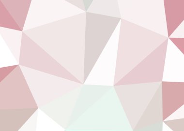 Dışbükey geometrik şekilli soyut renk arkaplanı, üçgen ve çokgen desenli illüstrasyon