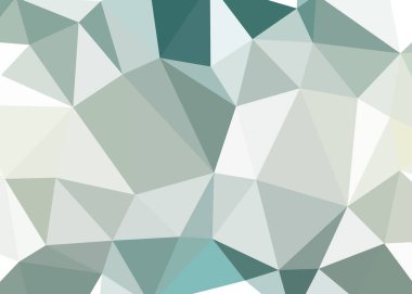 Dışbükey geometrik şekilli soyut renk arkaplanı, üçgen ve çokgen desenli illüstrasyon