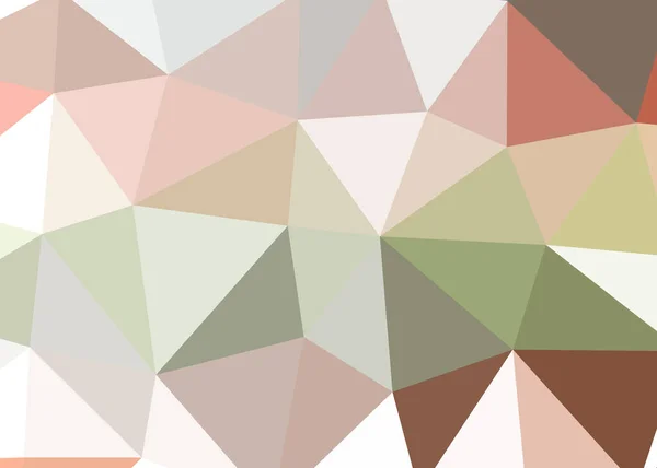 Abstraktní Barevné Pozadí Vypouklými Geometrickými Figurami Ilustrace Trojúhelníky Mnohoúhelníky Vzor — Stockový vektor