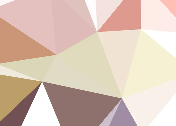 Fondo Color Abstracto Con Figuras Geométricas Convexas Ilustración Con Triángulos — Vector de stock