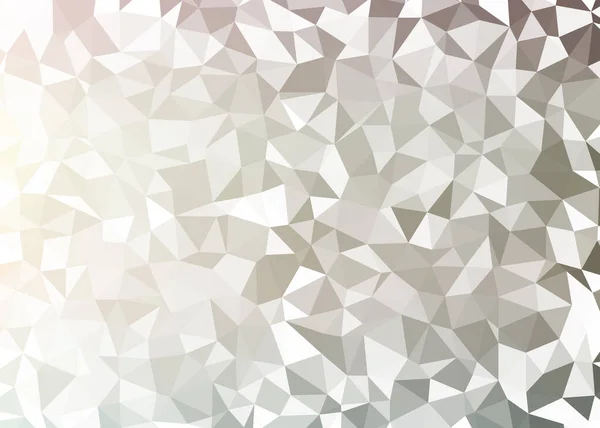 凸幾何学的図形 三角形と多角形のパターンを持つ抽象的な色背景 — ストックベクタ