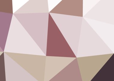 Dışbükey geometrik şekilli soyut renk arkaplanı, üçgen ve çokgen desenli illüstrasyon