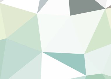 Dışbükey geometrik şekilli soyut renk arkaplanı, üçgen ve çokgen desenli illüstrasyon