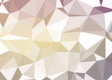 Dışbükey geometrik şekilli soyut renk arkaplanı, üçgen ve çokgen desenli illüstrasyon