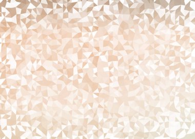 Dışbükey geometrik şekilli soyut renk arkaplanı, üçgen ve çokgen desenli illüstrasyon