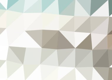 Dışbükey geometrik şekilli soyut renk arkaplanı, üçgen ve çokgen desenli illüstrasyon
