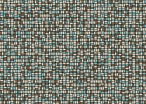 Abstrakte Geometrische Muster Generative Computergestützte Kunstillustration — Stockvektor