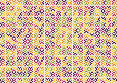 soyut geometrik desen, hesaplama sanatı illüstrasyonu