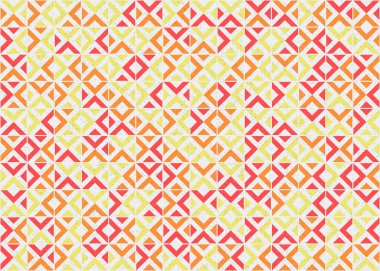 soyut geometrik desen, hesaplama sanatı illüstrasyonu