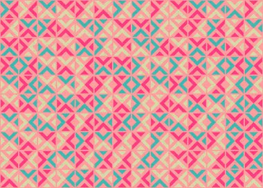 soyut geometrik desen, hesaplama sanatı illüstrasyonu