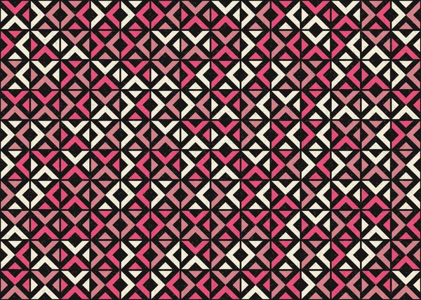 Abstrakt Geometrisk Mønster Computerkunst Illustration – Stock-vektor
