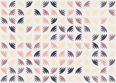 Soyut Geometrik Desen, hesaplama sanatı çizimi