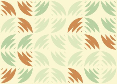 Soyut Geometrik Desen, hesaplama sanatı çizimi