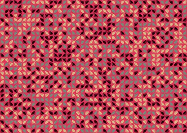 soyut geometrik desen, hesaplama sanatı illüstrasyonu