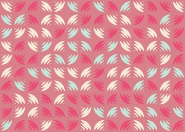 Soyut Geometrik Desen, hesaplama sanatı çizimi