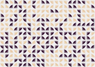 Soyut Geometrik Desen, hesaplama sanatı çizimi