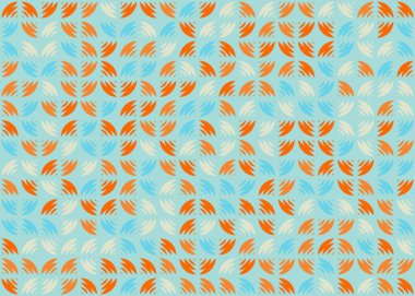 Soyut Geometrik Desen, hesaplama sanatı çizimi