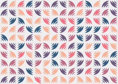 soyut geometrik desen, hesaplama sanatı illüstrasyonu