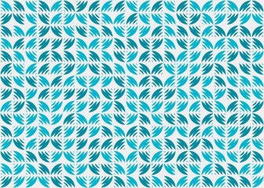 Soyut geometrik desen üretken hesaplama sanatı illüstrasyonu, fayans renk parçalarının taklidi