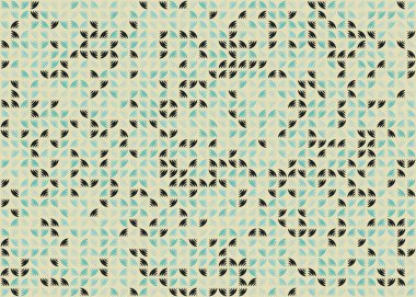 Soyut Geometrik Desen, hesaplama sanatı çizimi