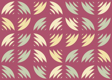 soyut geometrik desen, hesaplama sanatı illüstrasyonu