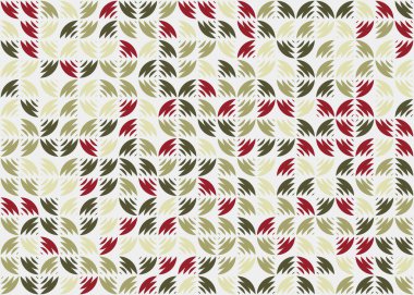 Soyut Geometrik Desen, hesaplama sanatı çizimi