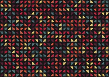 abstract geometric pattern generative computational art illustration clipart