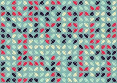 soyut geometrik desen, hesaplama sanatı illüstrasyonu