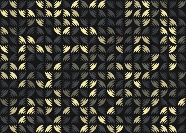 Soyut Geometrik Desen, hesaplama sanatı çizimi