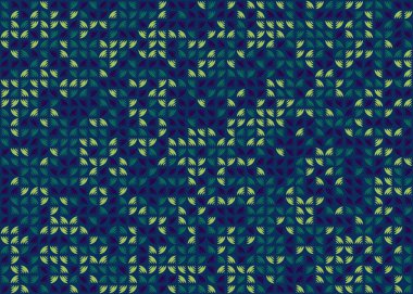 Soyut Geometrik Desen, hesaplama sanatı çizimi