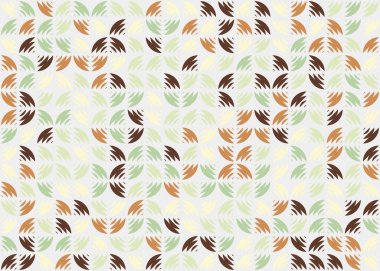 Soyut Geometrik Desen, hesaplama sanatı çizimi