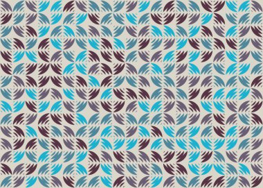 Soyut Geometrik Desen, hesaplama sanatı çizimi