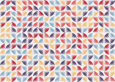 soyut geometrik desen, hesaplama sanatı illüstrasyonu