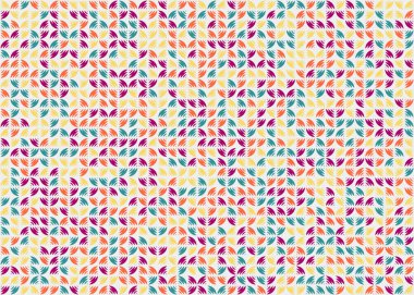 Soyut Geometrik Desen, hesaplama sanatı çizimi