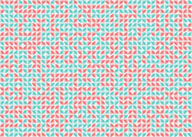 Soyut Geometrik Desen, hesaplama sanatı çizimi