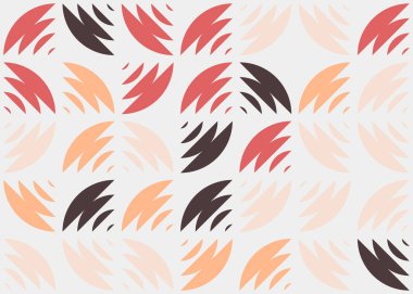 Soyut Geometrik Desen, hesaplama sanatı çizimi