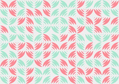 soyut geometrik desen, hesaplama sanatı illüstrasyonu