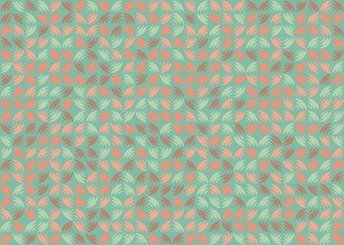 soyut geometrik desen, hesaplama sanatı illüstrasyonu