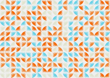 soyut geometrik desen, hesaplama sanatı illüstrasyonu