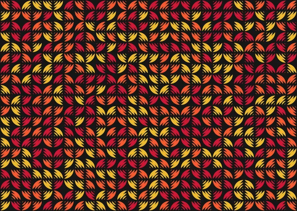 Abstract Geometrisch Patroon Illustratie Van Computationele Kunst — Stockvector