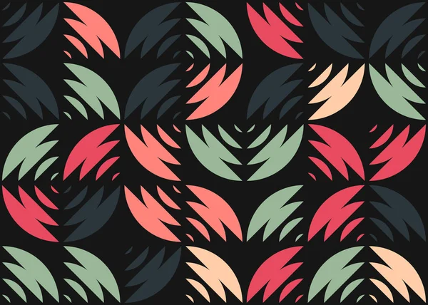 Soyut Geometrik Desen, hesaplama sanatı çizimi