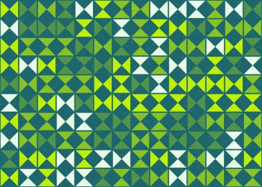 soyut geometrik desen, hesaplama sanatı illüstrasyonu