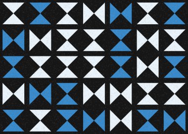 soyut geometrik desen, hesaplama sanatı illüstrasyonu